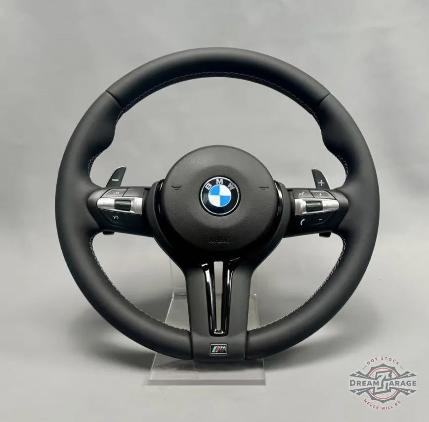 BMW M-Sport 丁字運動方向盤實拍